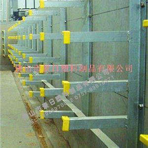 Cable trench, bracket application for Angle iron